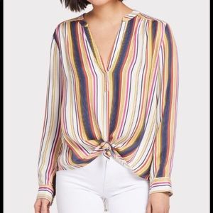 Evereve (Allison Joy) striped shirt, size S